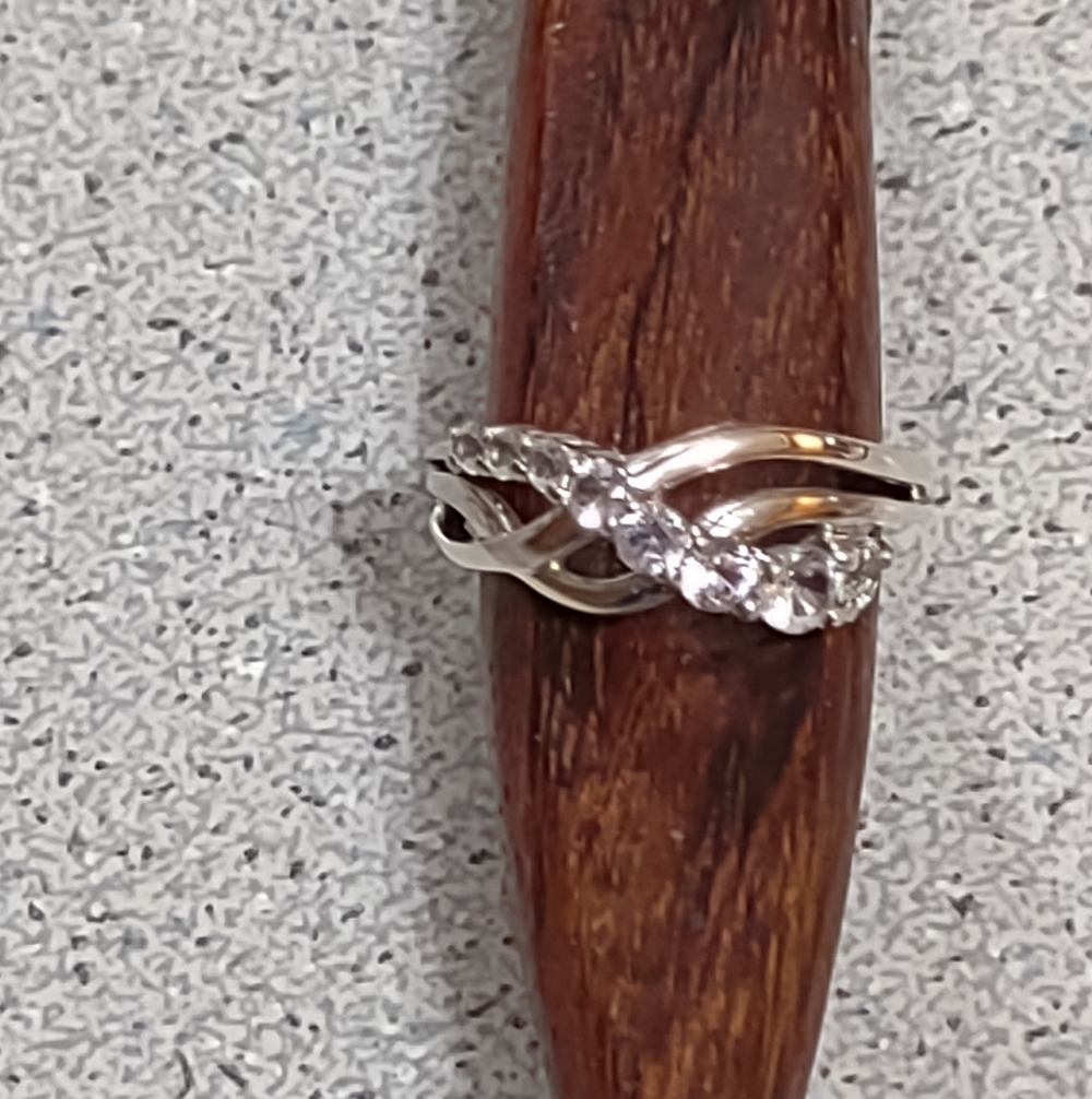 Firm Final price!*White Sapphire Ring(7)